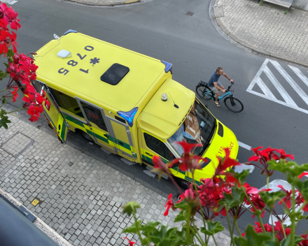 1 september / heli wordt uiteindelijk ziekenwagen - gelukkig - alles goed met moeder (vandaag 3/1/023)