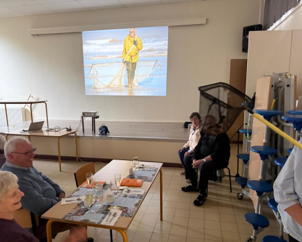'Kan je even plaats maken', vroeg ik