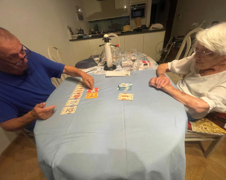 Prentjes kijken, een rozeetje en Flip zeven