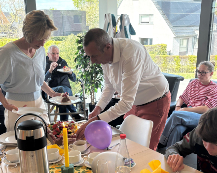 Moeder wordt vandaag 99, we vierden het gisteren.