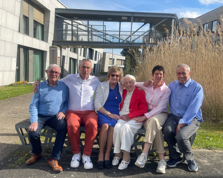 Moeder wordt vandaag 99, we vierden het gisteren.