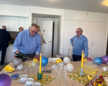 Moeder wordt vandaag 99, we vierden het gisteren.