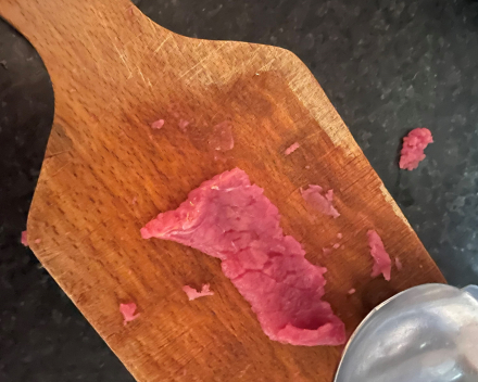 Carpaccio van kalfsvlees uit Eernegem op Griekse wijze !