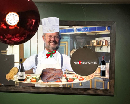 Opgevulde kalkoen op de wijze van de chef