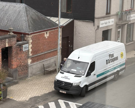 Hoe een bestelwagen in de straat leidt naar een stuk Franse geschiedenis
