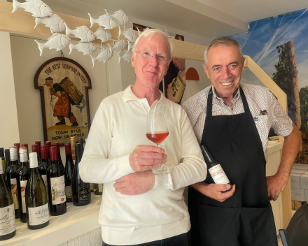 Onze eerste degustatiedag: top!