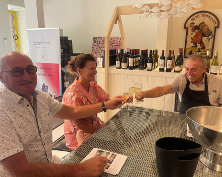 Onze eerste degustatiedag: top!