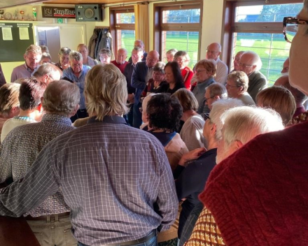 een echte zeeduivel in de kantine van VK Ettelgem