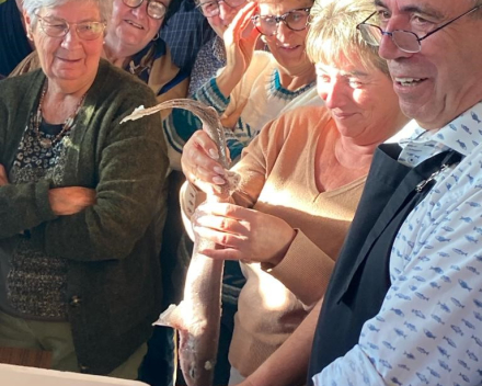 een echte zeeduivel in de kantine van VK Ettelgem