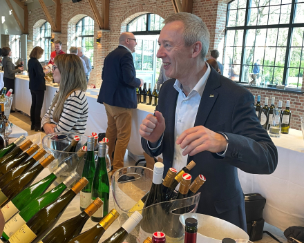 Gruner-Veltliner van de familie Leth -region Wagram in...Oostenrijk