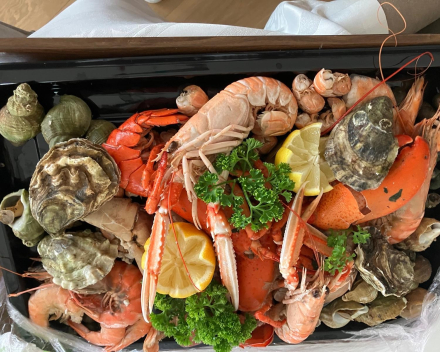 Fruits de mer met Kerst van Moeyaert Catering