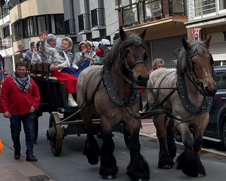 Mooie stoet naar aanleiding van Blankenbergse Havenfeesten