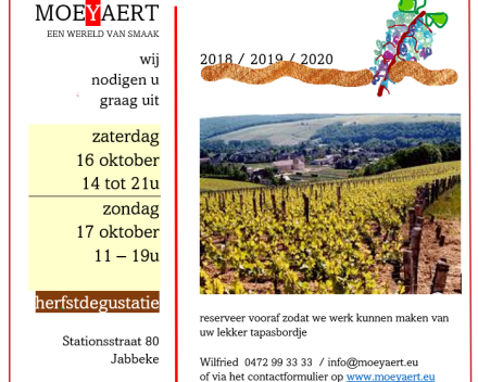Ik wil er piekfijn uitzien om jullie volgend weekend op de degustatie te ontvangen