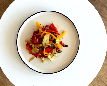 Kleine Keuken - Groot Plezier: lekker vegetarisch met paprika's