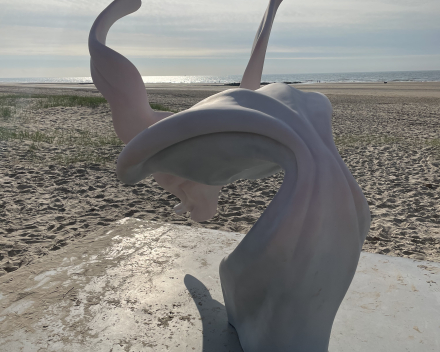 Beaufort in Blankenberge- een sculptuur van Marguerite Humeau