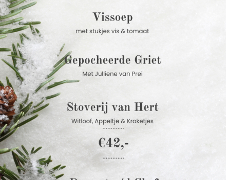 Fruits de mer met Kerst van Moeyaert Catering