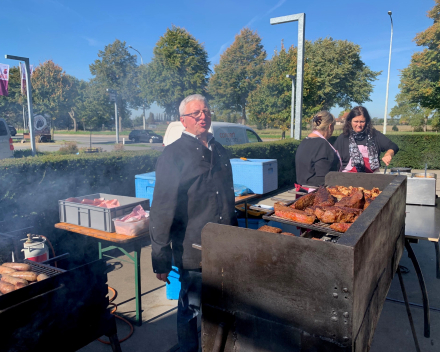 een cavaatje op het verjaardagsconcert van Jo Vally