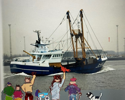 Jori komt aan in Grimsby