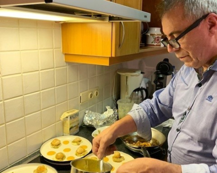 Het recept van de sint-jacobsvruchten