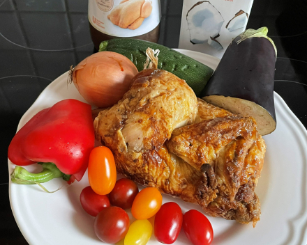 foto niet relevant voor het gerecht (dag nadien met de restjes van de ingrediënten)