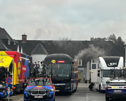 De koers is in het land