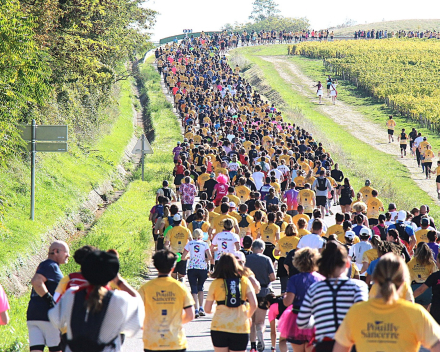 2500 deelnemers: Pouilly-sur-Loire  -  Sancerre