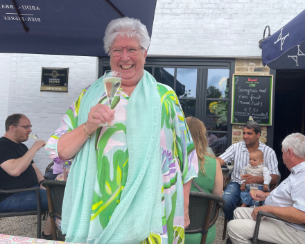 Proficiat Toon en Marleen
