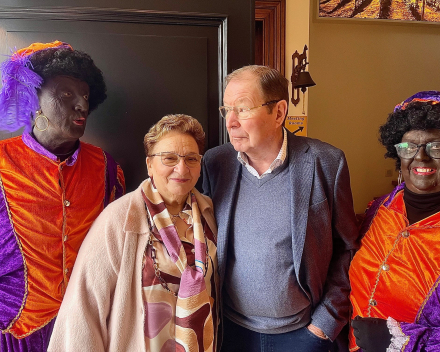 Fijn verjaardagsfeest van oma Nicole en kleinkind Cyriel