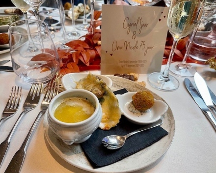 Fijn verjaardagsfeest van oma Nicole en kleinkind Cyriel