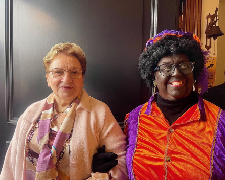 Fijn verjaardagsfeest van oma Nicole en kleinkind Cyriel