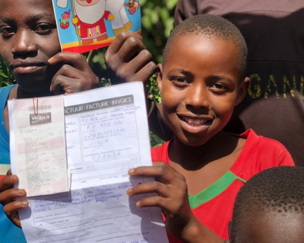 Jori maakt kinderen blij