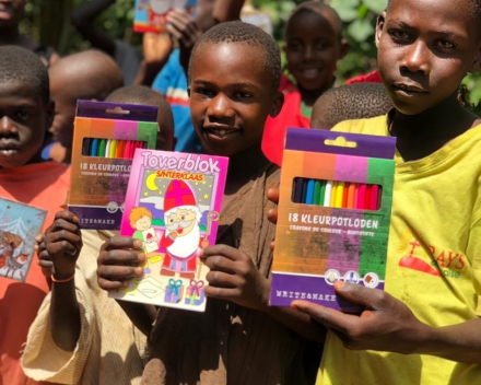 Jori maakt kinderen blij