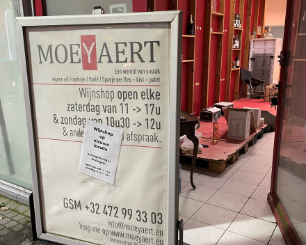 Vandaag voor een eerste keer open op de nieuwe locatie