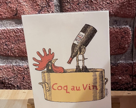 over oogdruppeltjes, maatjes en coq au vin