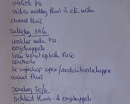 over oogdruppeltjes, maatjes en coq au vin