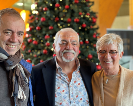 Blij weerzien na corona op de nieuwjaarsreceptie van de gemeente Jabbeke