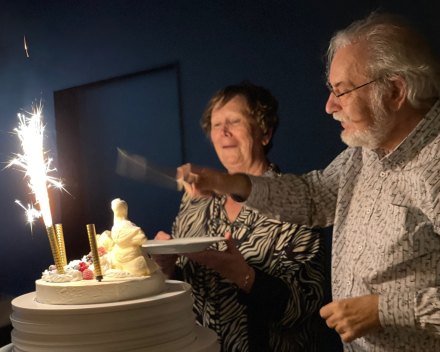 Een feest met een gouden randje