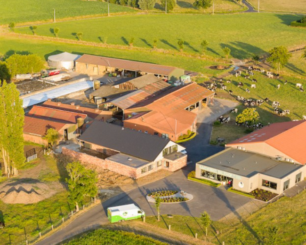 Leerrijk bezoek met fijne Unizo receptie bij kaasboerderij het Baliehof
