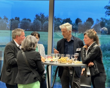 Leerrijk bezoek met fijne Unizo receptie bij kaasboerderij het Baliehof
