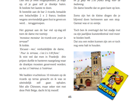 Het verhaal van de ricard in Gannat (30 jaar in de tijd)