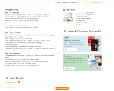 Standaard Boekhandel verdeelt nu mijn kinderboek