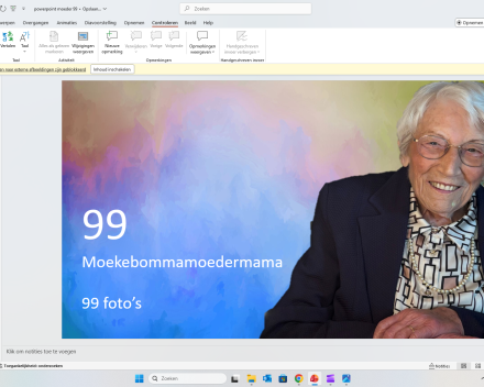 99 herinneringen opmaken voor de verjaardag van moeder