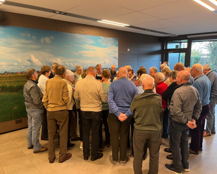 Met de Uitkerkse Polders als achtergrond