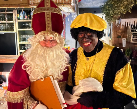 De Sint op bezoek