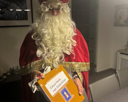 De Sint op bezoek