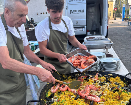 Paella in de Stoasje