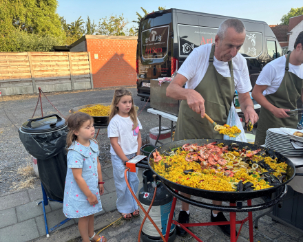 Paella in de Stoasje