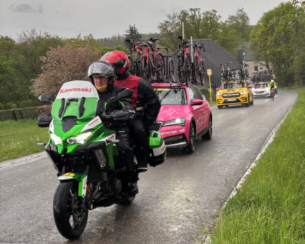 De Waalse Pijl in de regen