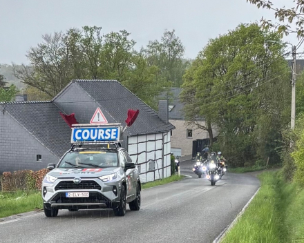 De Waalse Pijl in de regen