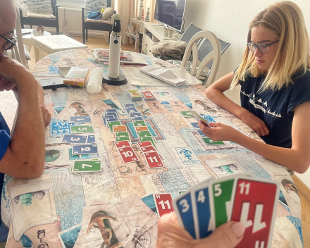 Een zondag met kleurpotloden, Skip.bo, wafel en Code Redfilm